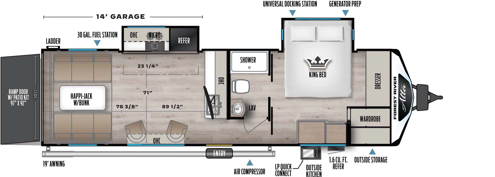 2870KTH Floorplan Image